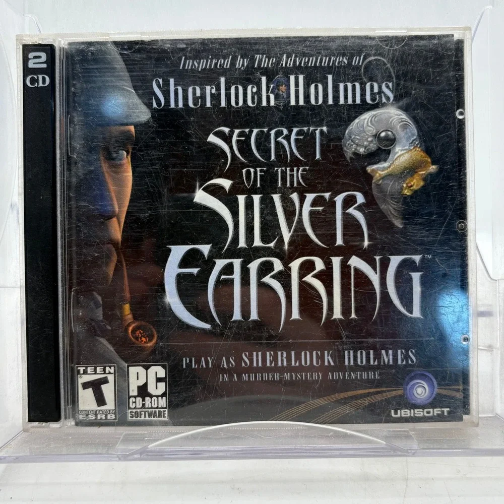Sherlock Holmes Secret of the Silver Earring PC CD-ROM Game 2-Disc Set 2004